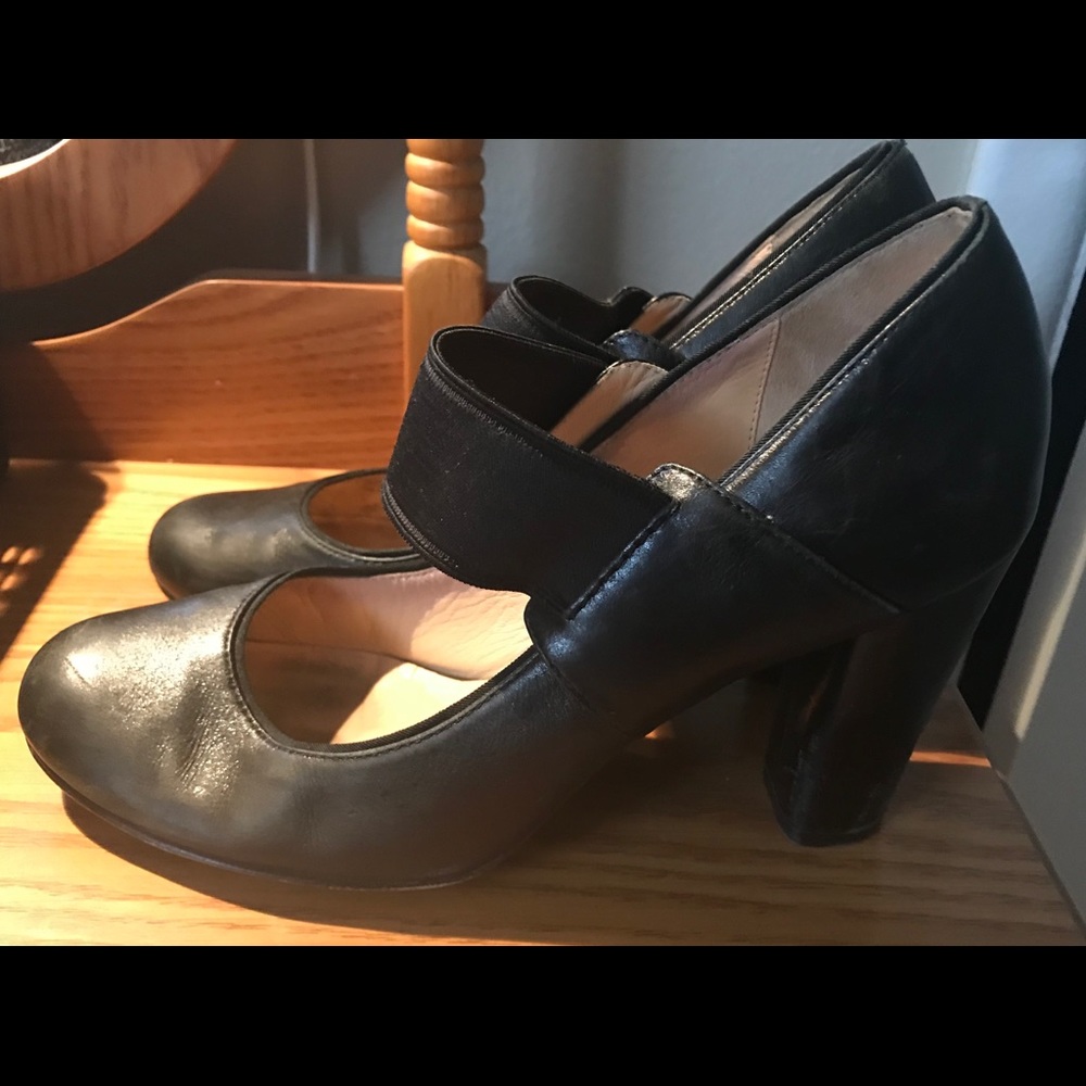 Black MaryJane Cole Haan Shoes